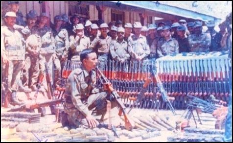 Free Photo: Surviving Assam Rifles men, kins felicitates for killing 72 ...