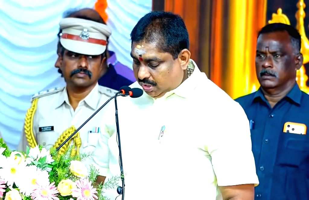 Swearing-in ceremony of CM-designate N. Rangaswamy