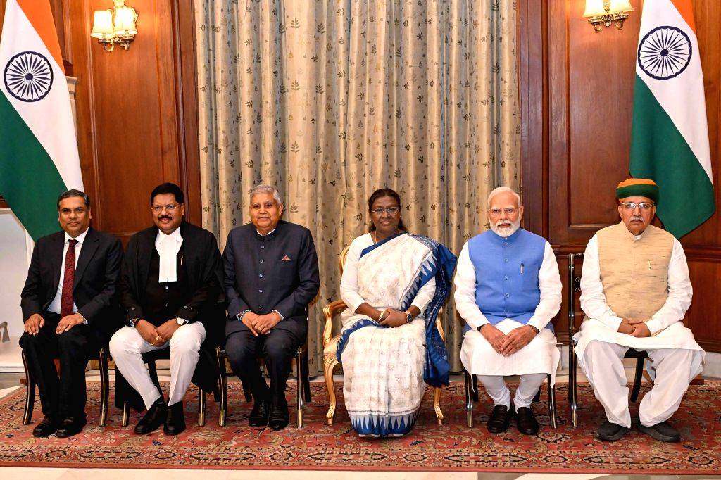 Swearing-in-Ceremony of the Chief Justice of India