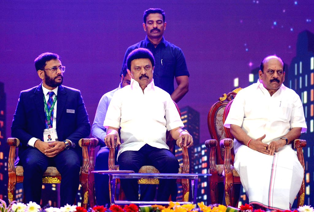 Tamil Nadu Chief Minister MK Stalin attends the inaugural ceremony of ...