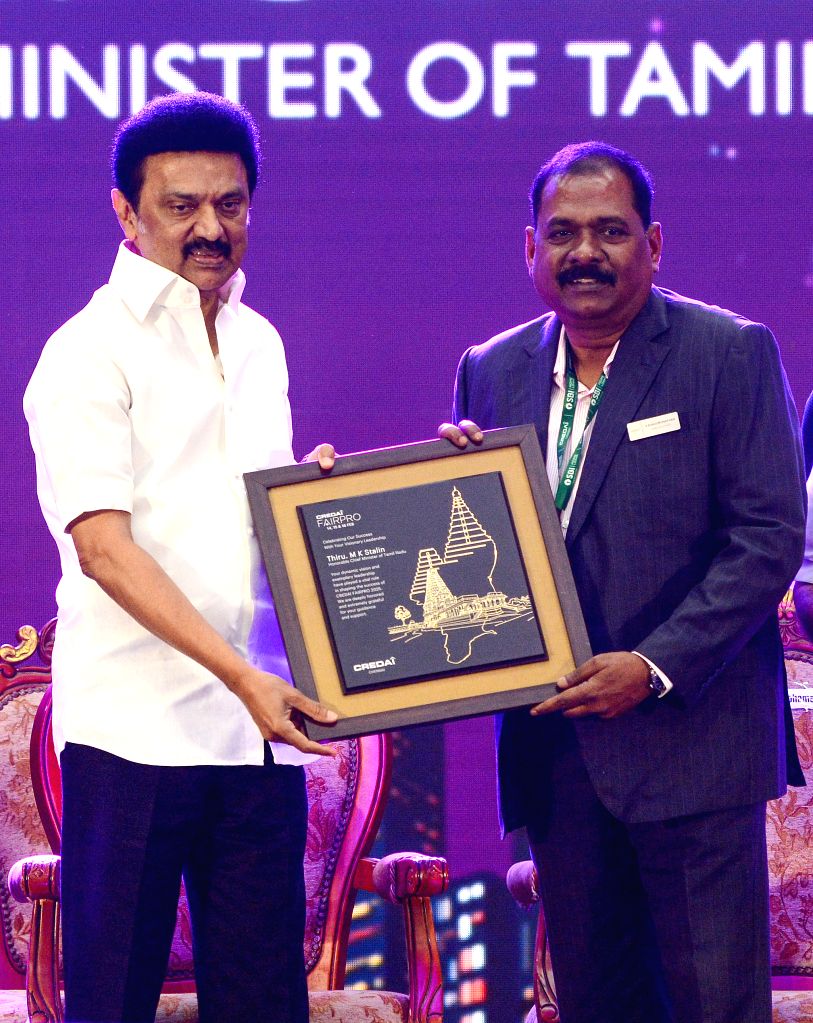 Tamil Nadu Chief Minister MK Stalin attends the inaugural ceremony of ...