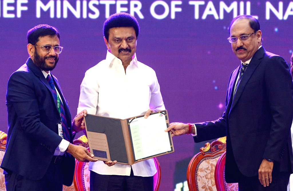 Tamil Nadu Chief Minister MK Stalin attends the inaugural ceremony of ...