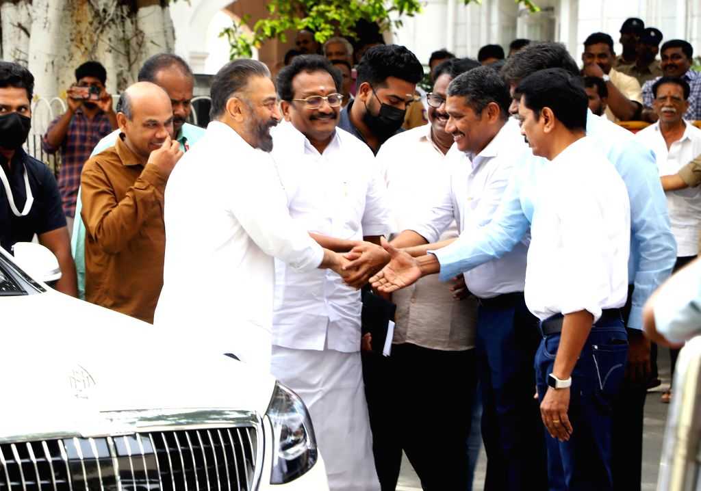 Tamil Nadu Chief Minister MK Stalin chairs an all-party meeting