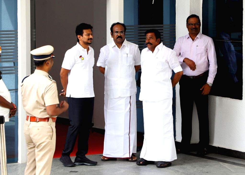 Tamil Nadu Chief Minister MK Stalin chairs an all-party meeting