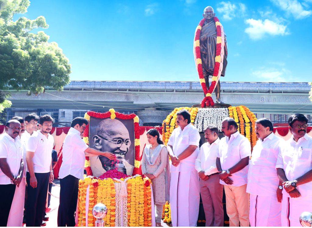 Tamil Nadu CM M K Stalin, along with DCM Udhayanidhi Stalin, pays ...