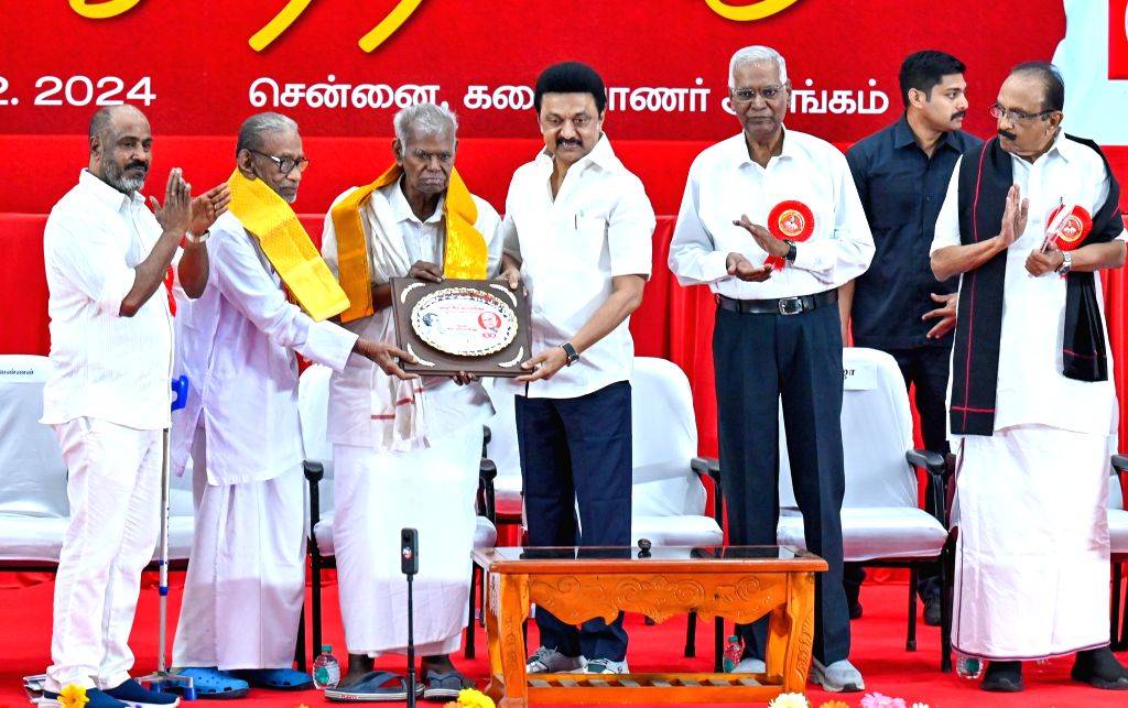 Tamil Nadu CM MK Stalin inaugurates the centenary celebrations of ...