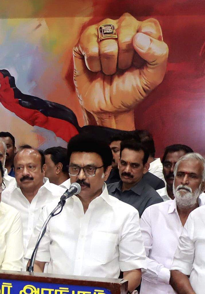 Tamil Nadu CM MK Stalin recieves wishes on his birthday