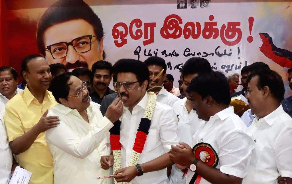 Tamil Nadu CM MK Stalin recieves wishes on his birthday