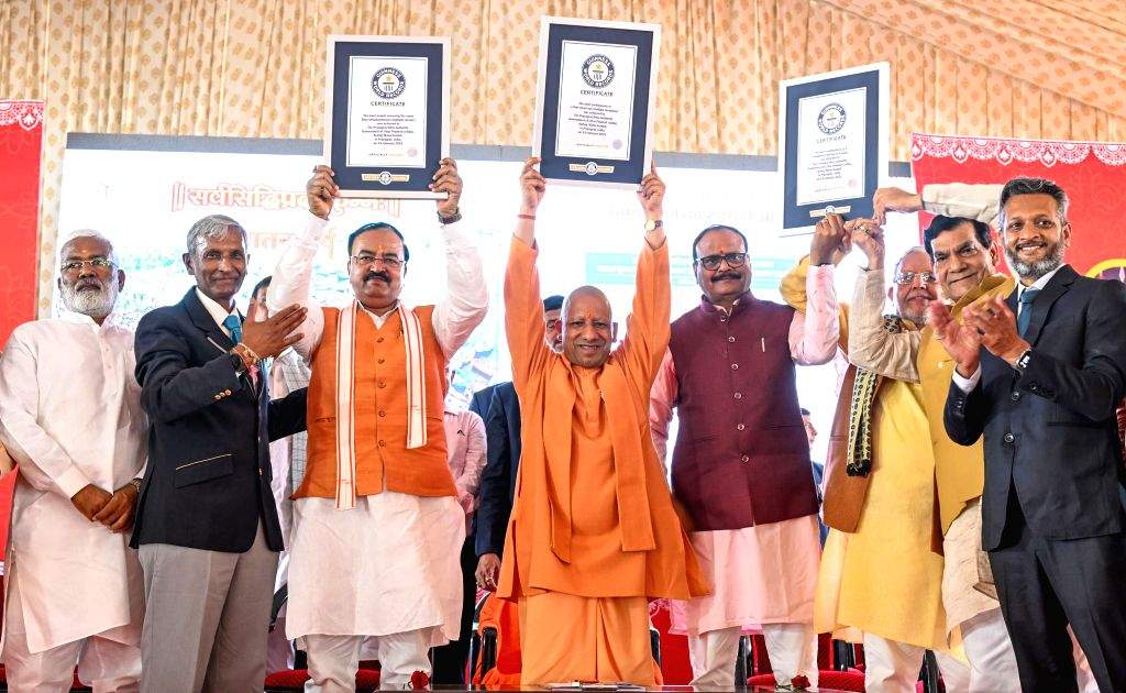 The Uttar Pradesh government set a Guinness World Record for the ...