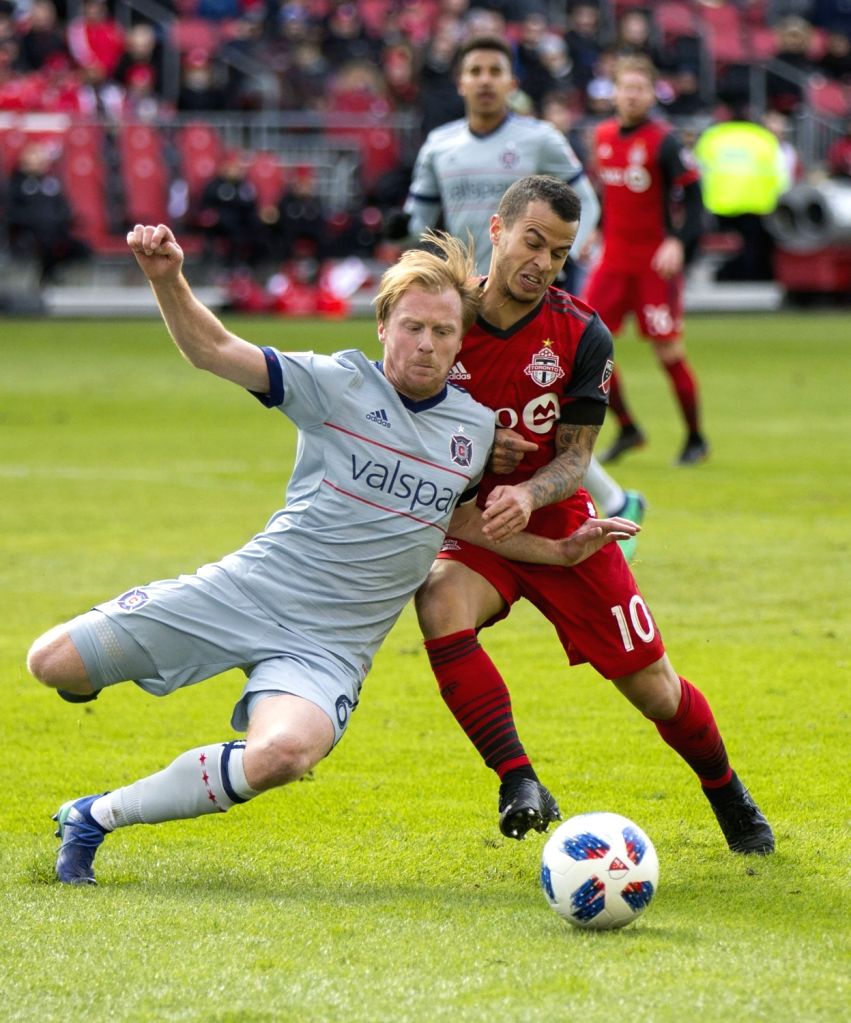 CANADA-TORONTO-SOCCER-MLS-TORONTO FC VS CHICAGO FIRE