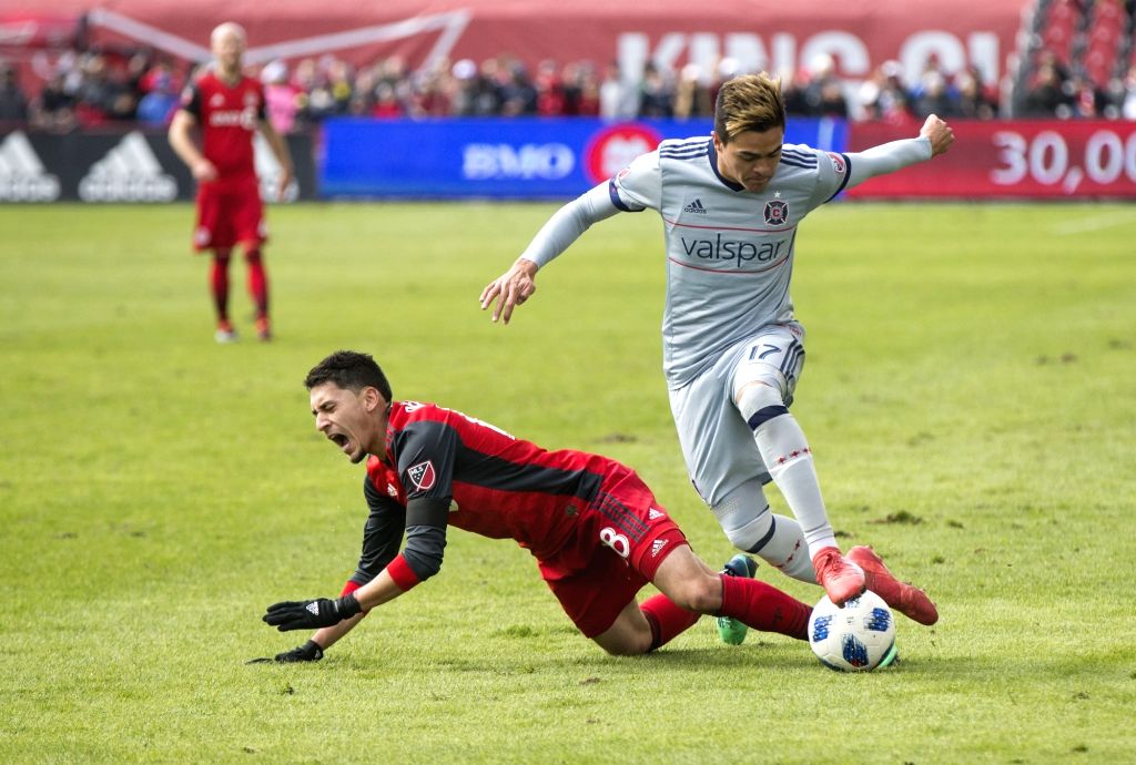 CANADA-TORONTO-SOCCER-MLS-TORONTO FC VS CHICAGO FIRE