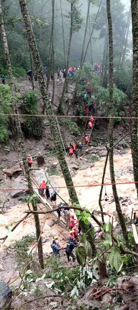Free Photo :Tourists stranded in Sikkim due to heavy rainfall, 2000 ...