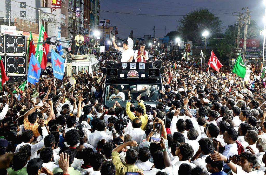 Udhayanidhi Stalin Campaigns for DMK Candidate Regupathy