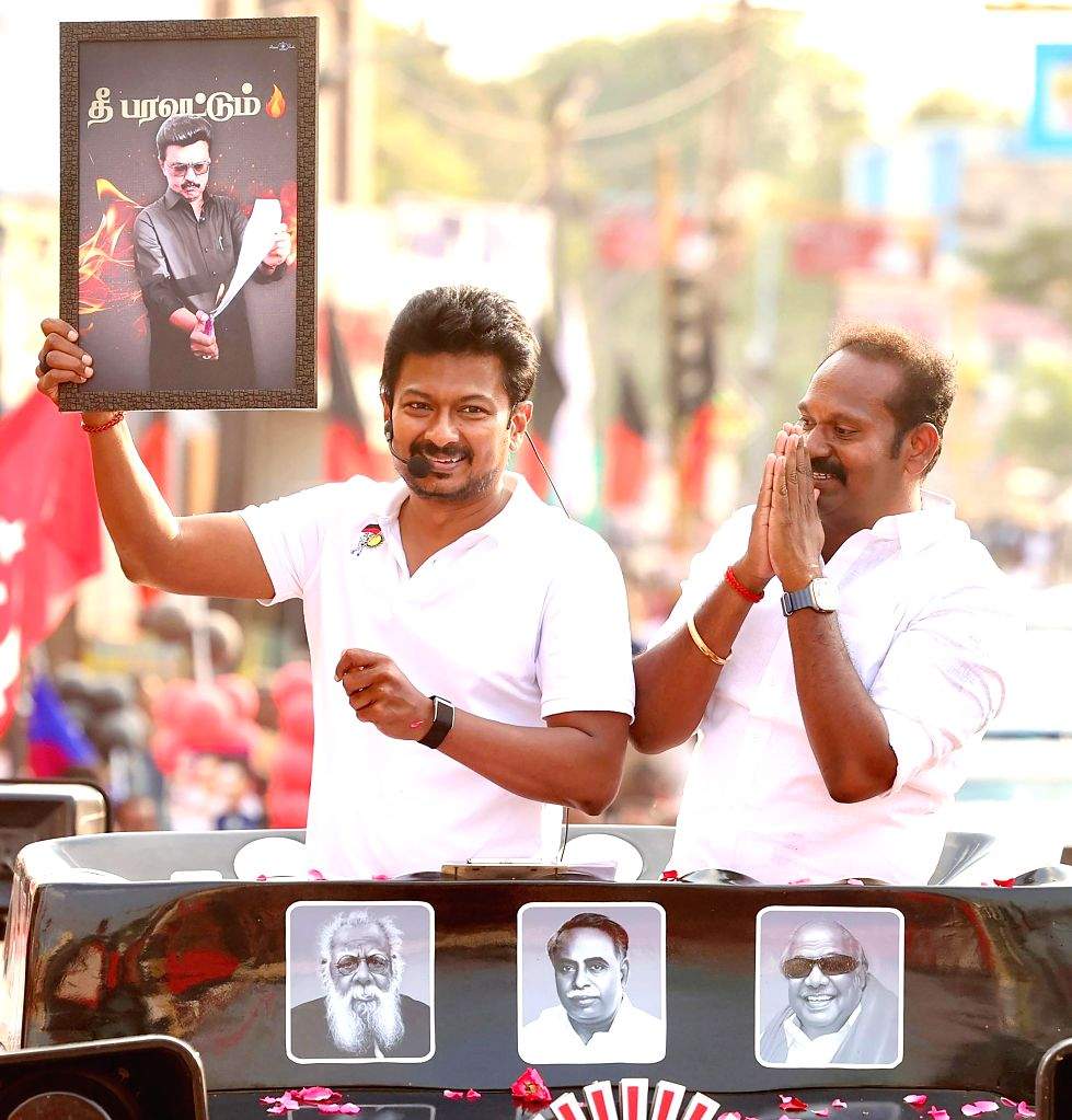 Udhayanidhi Stalin Campaigns for DMK Candidate Jayamurugan