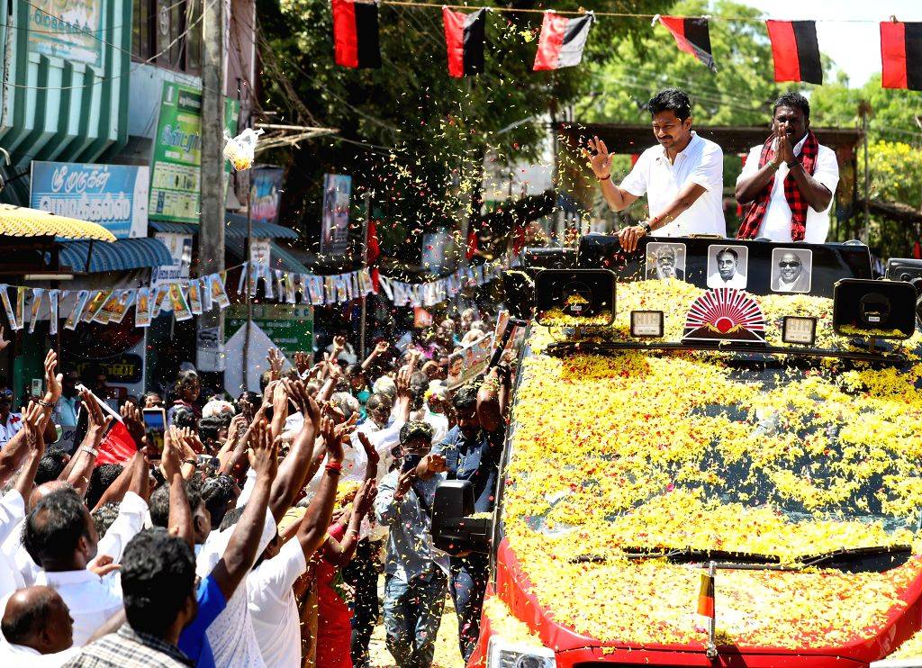 Udhayanidhi Stalin campaigns for DMK candidate in Ottapidaram