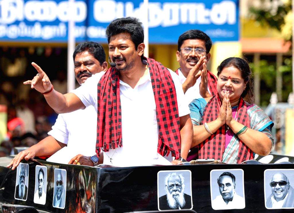 Udhayanidhi Stalin Campaigns for DMK Candidates in Tirupattur