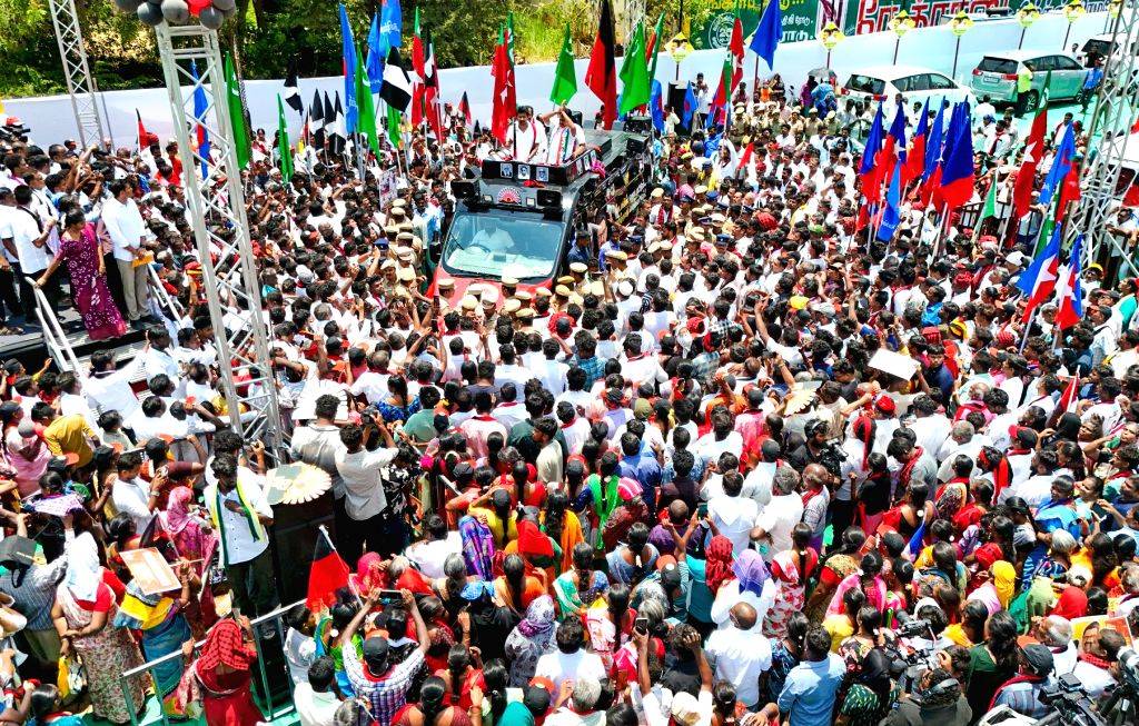 Udhayanidhi Stalin Campaigns for DMK Candidates