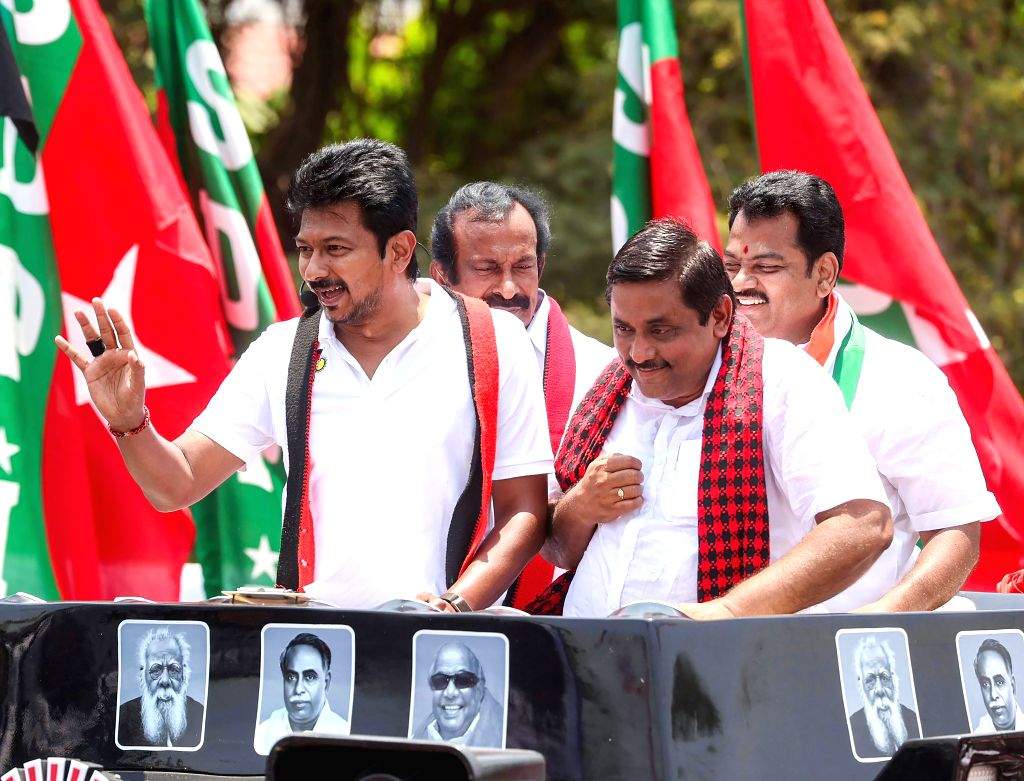 Udhayanidhi Stalin Campaigns for DMK Candidates