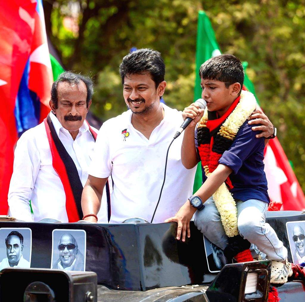 Udhayanidhi Stalin Campaigns for DMK Candidates