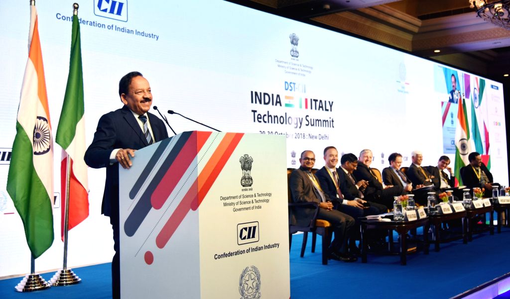India-Italy Technology Summit - Harsh Vardhan