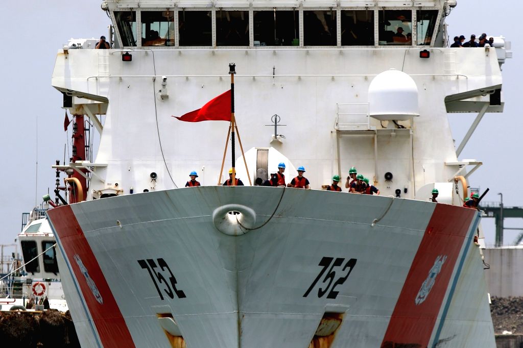 Stratton Ship US Coast Guard Ship Stratton arrives in Chennai