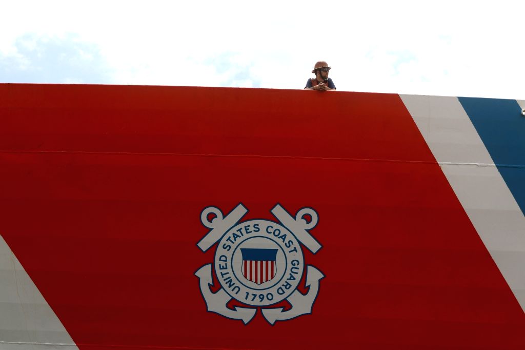 Stratton Ship US Coast Guard Ship Stratton arrives in Chennai