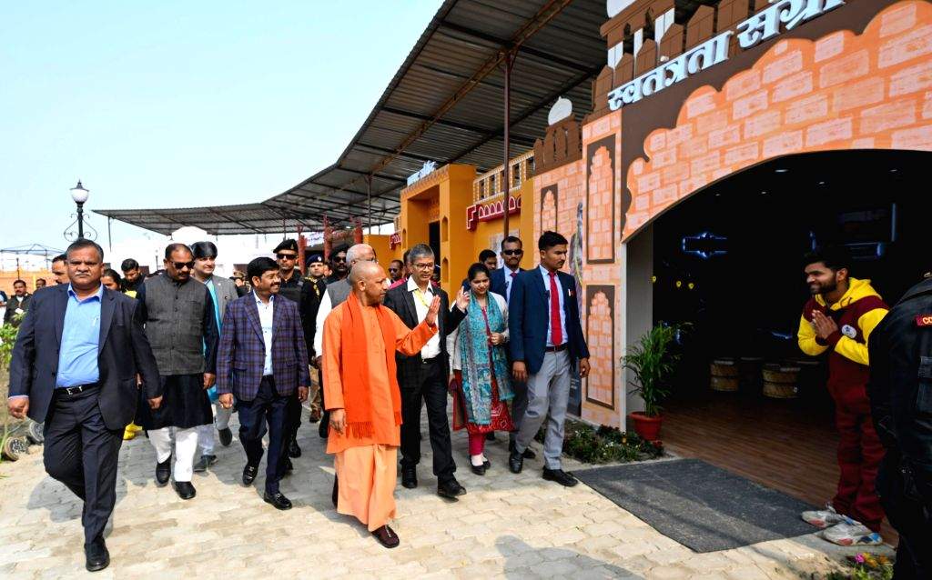 Uttar Pradesh Chief Minister Yogi Adityanath inaugurates 'UP State ...
