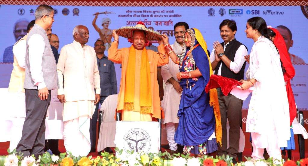 Uttar Pradesh CM Yogi Adityanath attends the inaugural program of the ...