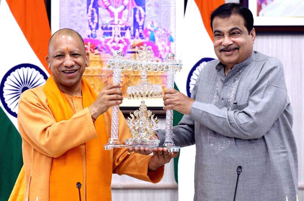 Uttar Pradesh CM Yogi Adityanath chairs a review meeting in the ...