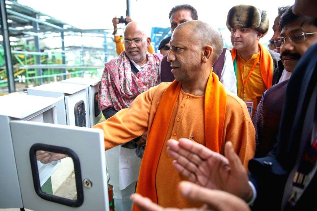 Uttar Pradesh CM Yogi Adityanath inaugurates Bio CNG plant