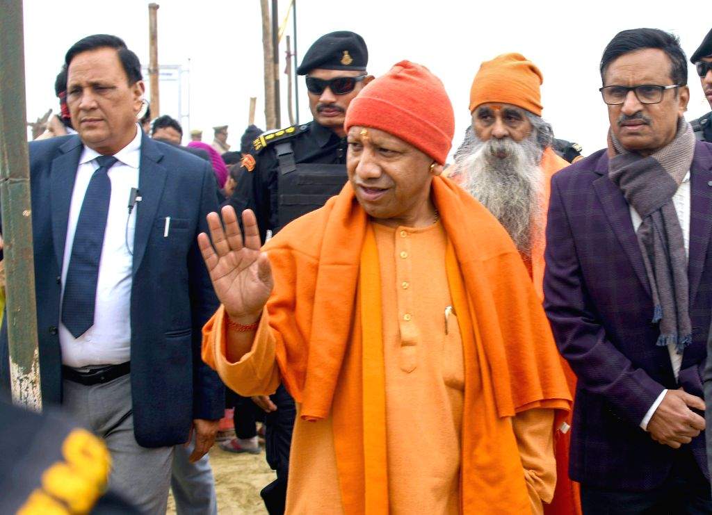 Uttar Pradesh CM Yogi Adityanath inaugurates the water purification project