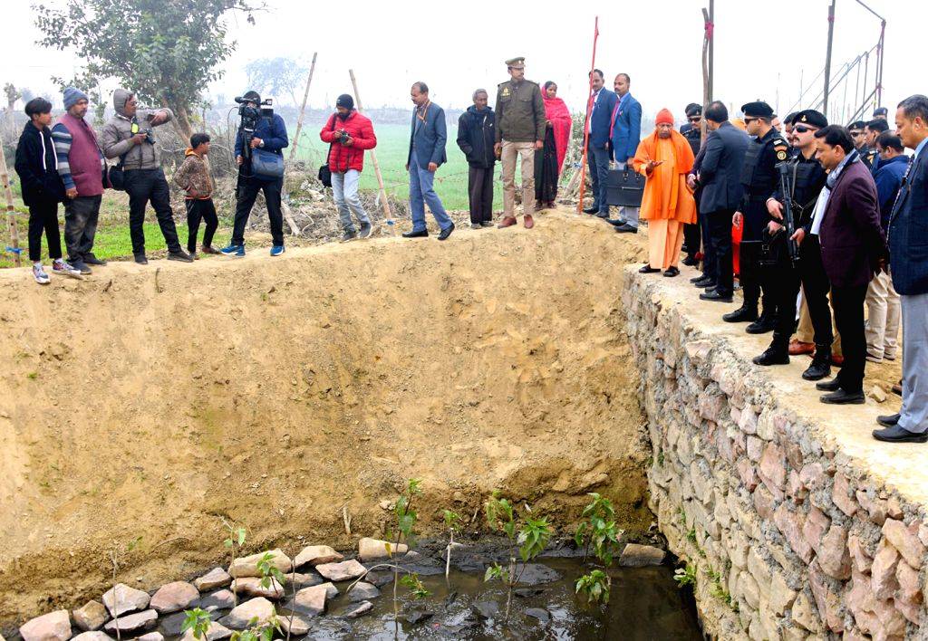 Uttar Pradesh CM Yogi Adityanath inaugurates the water purification project