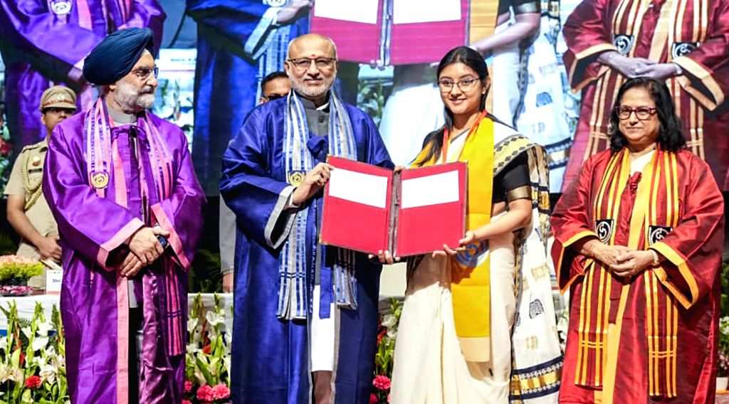 Vice President C. P. Radhakrishnan at IGNOU Convocation