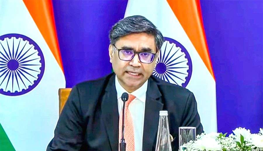 Vikram Misri Addresses a Special Briefing