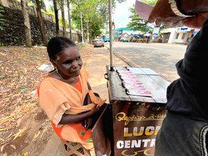 Visually impaired lottery seller pardons man who stole her tickets