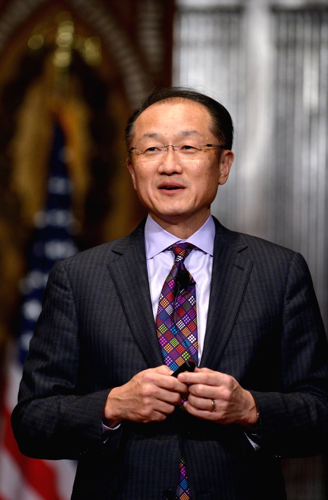 U.S.-WASHINGTON-WORLD BANK-JIM YONG KIM