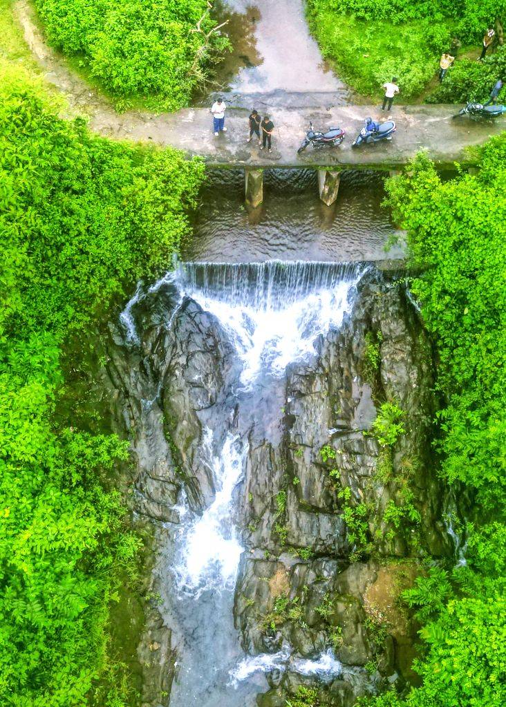 Topchanchi Waterfall from Parasnath Feeds Topchanchi Lake