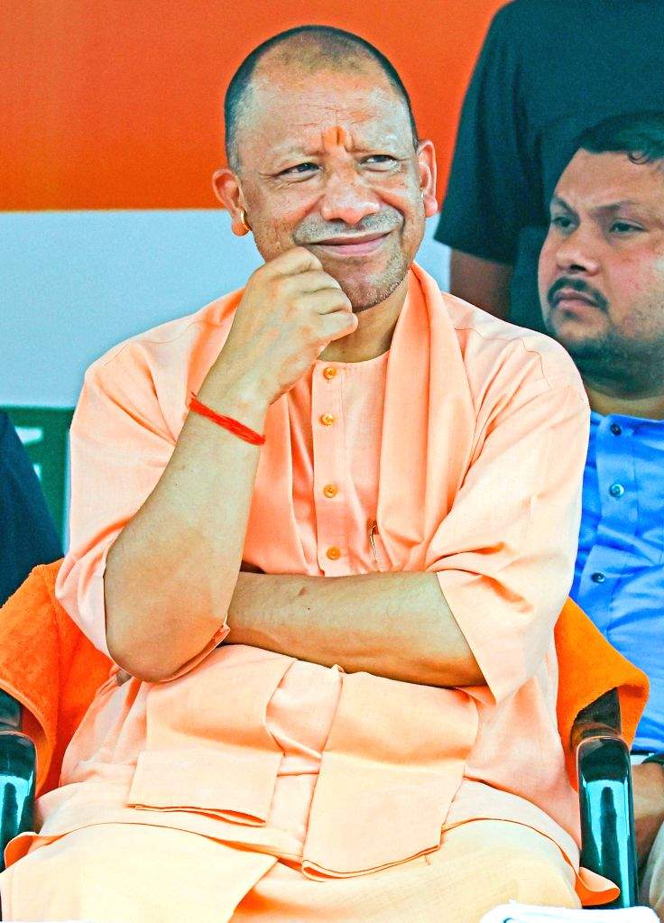 Yogi Adityanath Addresses Public Meeting for WB Polls