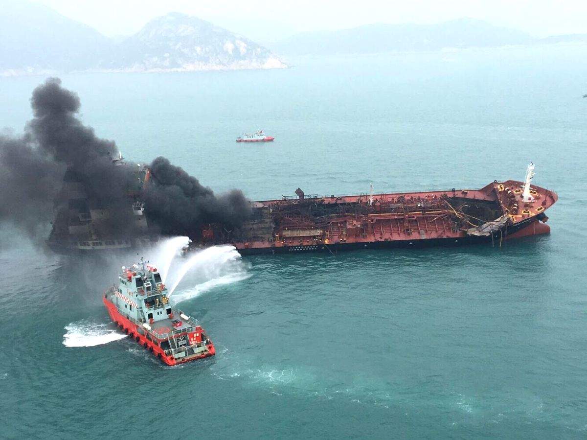 Tanker on fire after being struck off Saudi coast at Red Sea, confirms UK
