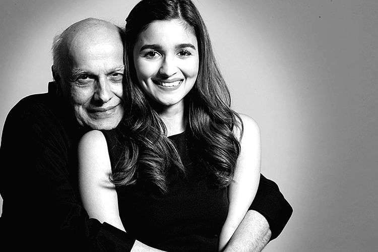 Mahesh Bhatt with Alia Bhatt