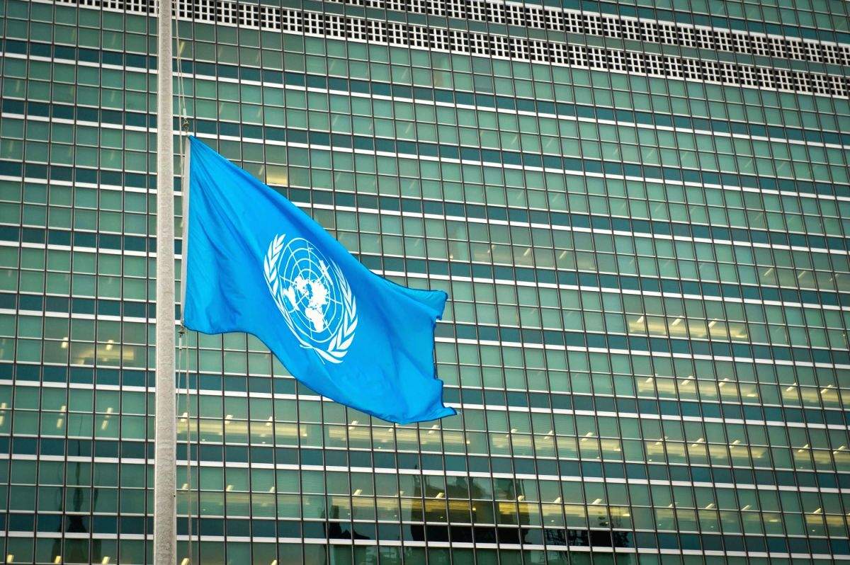 United Nations flag