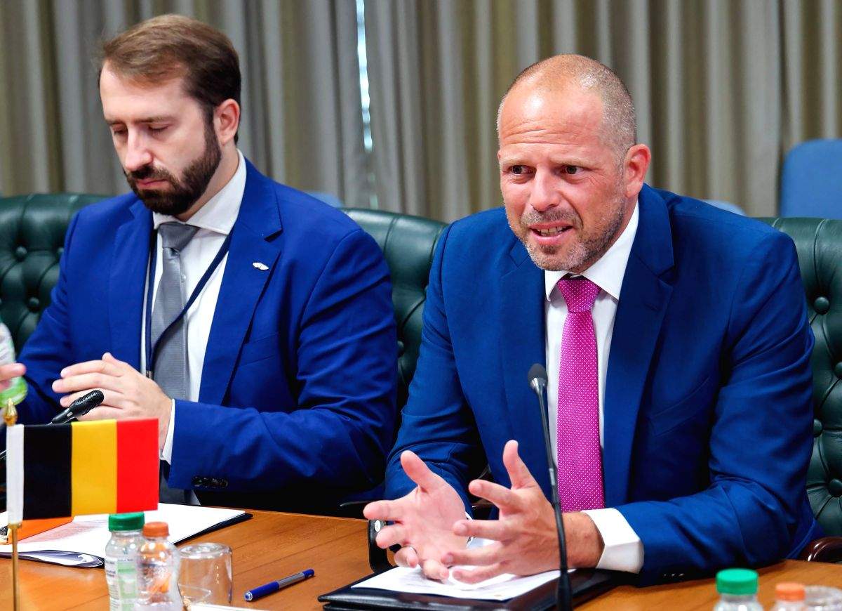 Belgium's Defence and Trade Minister Theo Francken