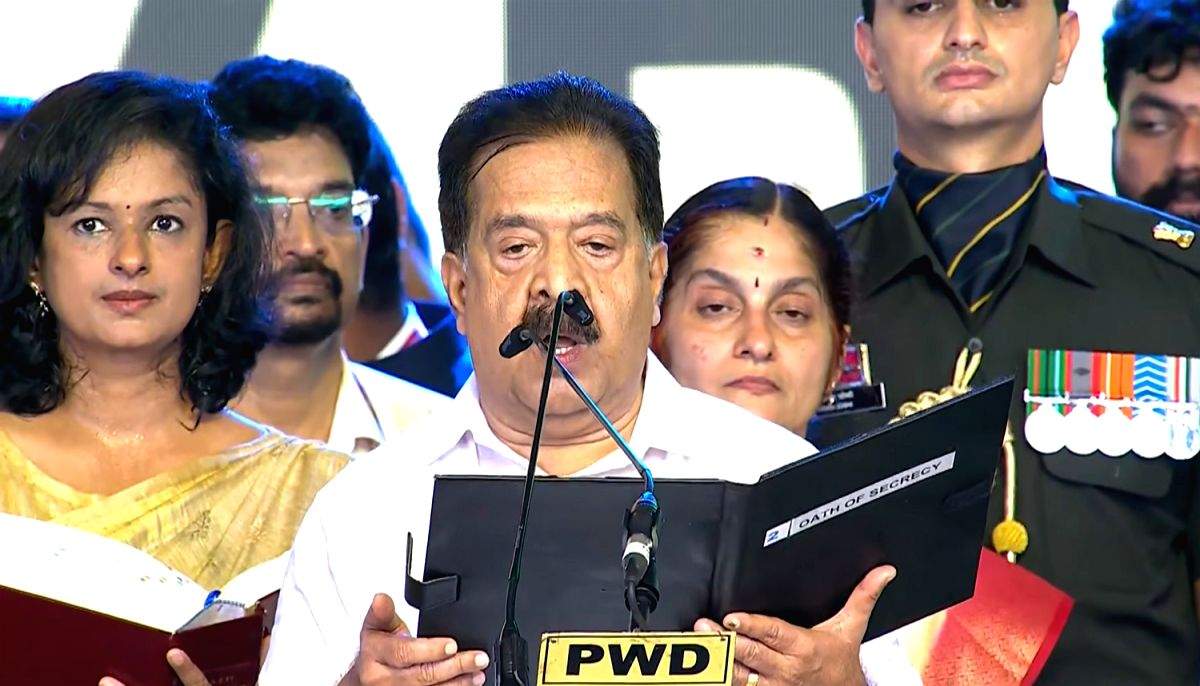Kerala Home Minister Ramesh Chennithala