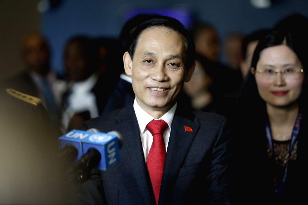 Vietnam's Foreign Minister Le Hoai Trung