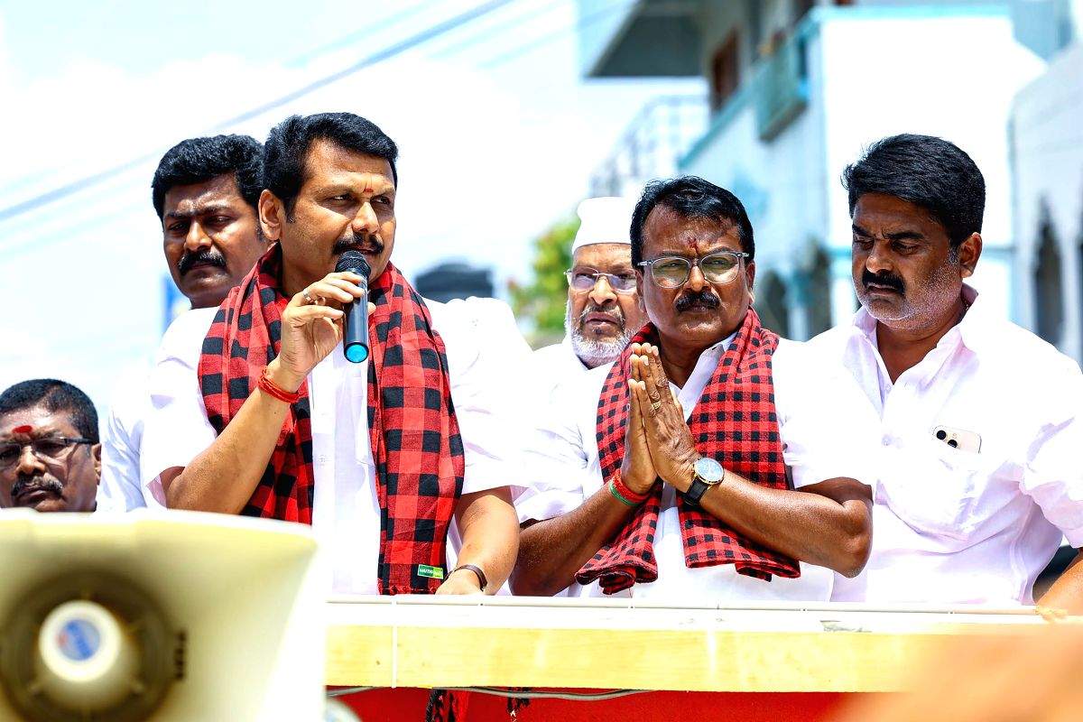 Former Tamil Nadu Minister and DMK MLA V. Senthil Balaji