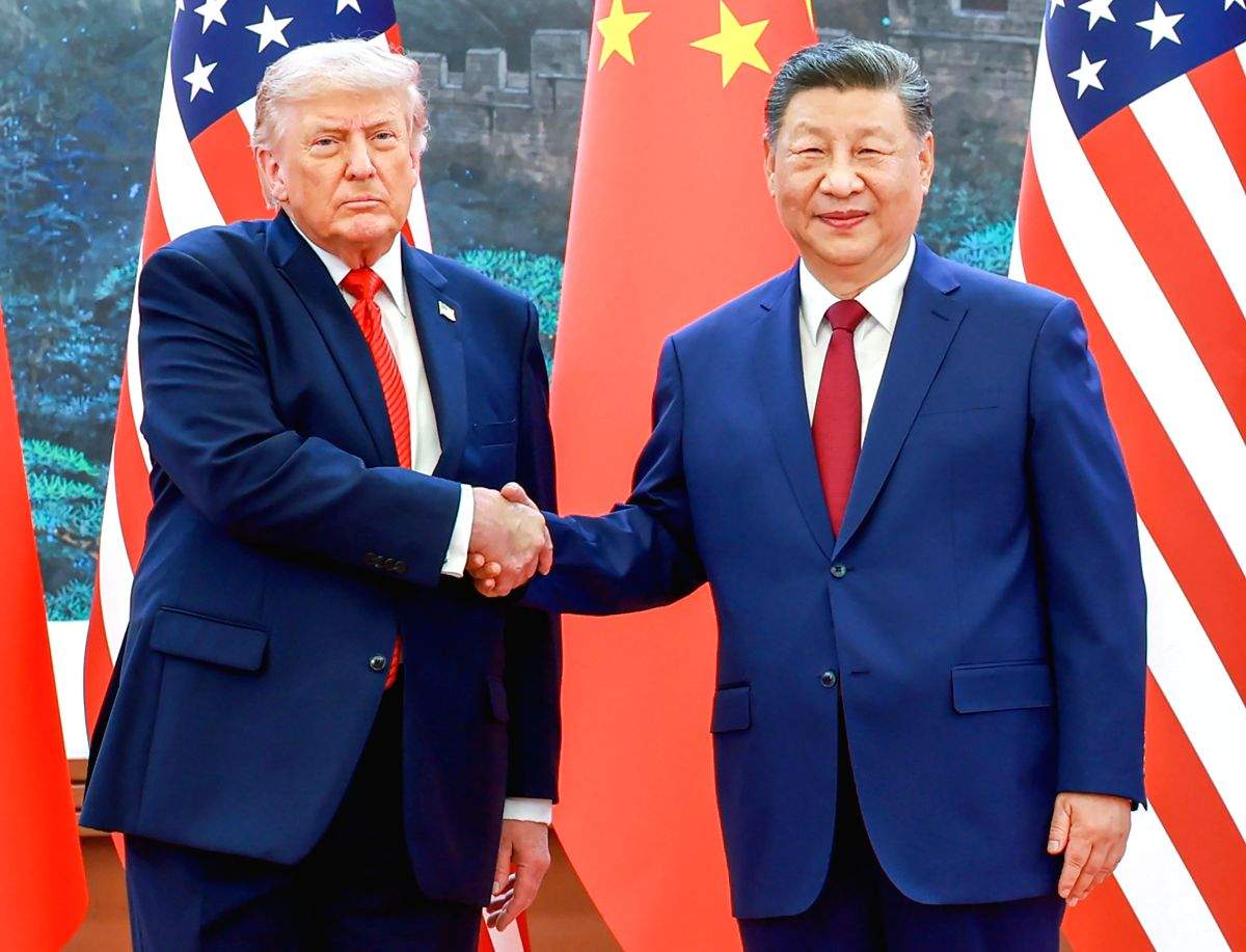 Chinese President Xi Jinping and U.S. President Donald Trump