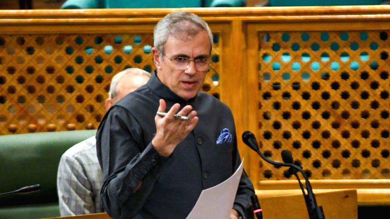 Jammu and Kashmir Chief Minister Omar Abdullah 