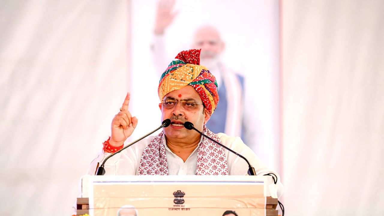 Rajasthan Chief Minister Bhajanlal Sharma 