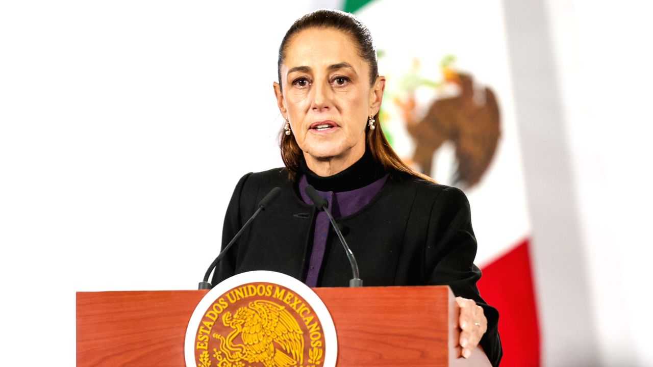 Mexican President Claudia Sheinbaum 