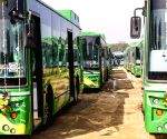 Yogi government's green mobility initiative gains momentum, strong performance by 100 e-buses of Noida Electric Bus Depot